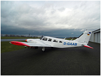 VulcanAir Piper PA-34 (Foto: D. Hannusch 25.03.2009)
