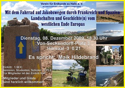 Verein für Erdkunde am 8. Dezember 2009