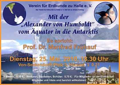Verein für Erdkunde am 25.05.2010