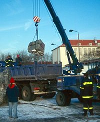 Ankunft im "Gewichtigen Park"