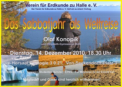 Verein für Erdkunde am 14.12.2010