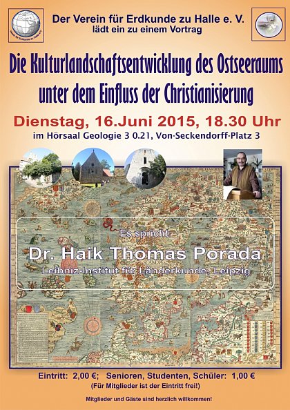 Verein für Erdkunde am 16. Juni 2015 - Vortrag Porada