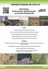 Flyer project study winter term 2018/19 - Bukhara Oasis